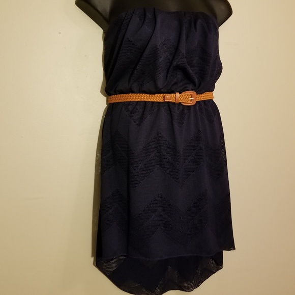 Unity Triangle crochet high low mini dress - Picture 4 of 6